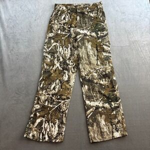 Realtree Camo Cargo Pants Hunting Outdoor Brown Camouflage Mens Medium